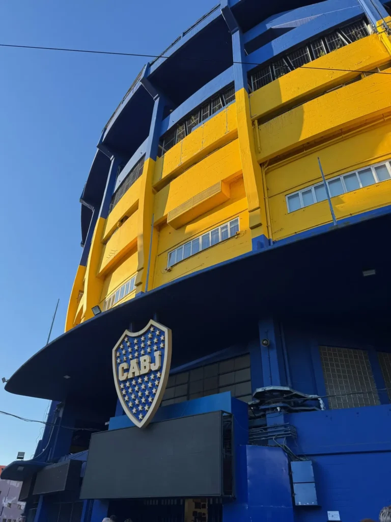 Argentina per nomadi digitali 5 La Bombonera, lo stadio del Boca Juniors. Ottobre 2024.