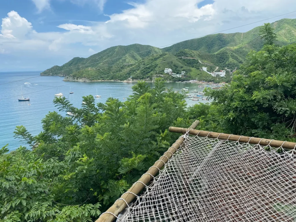 Colombia per nomadi digitali 4 La baia di Taganga, Santa Marta, settembre 2021