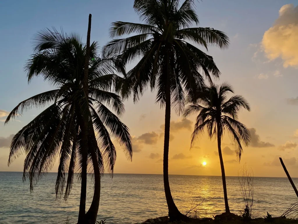 Colombia per nomadi digitali 3 Tramonto a San Andrés, marzo 2021