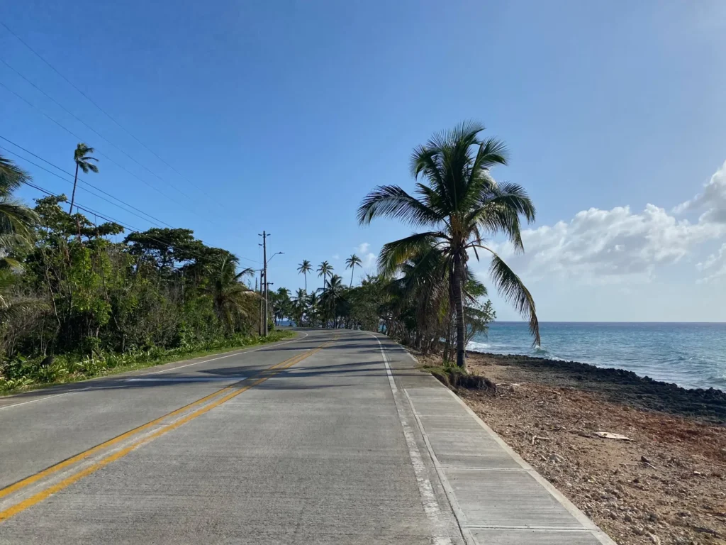 Colombia per nomadi digitali 7 La strada costiera di San Andrés, marzo 2021