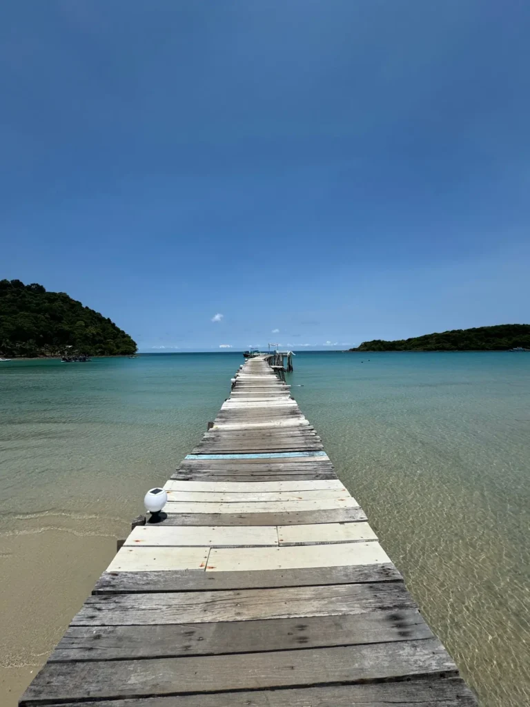 Thailandia per nomadi digitali 11 Il pontile di Ko Kut, aprile 2024